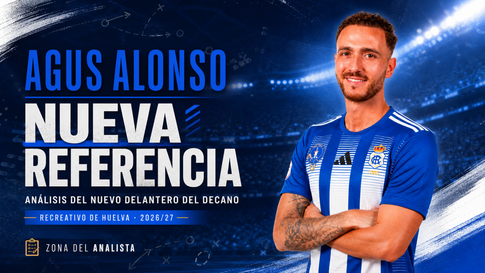 Agus Alonso: una referencia que se mueve para llegar al gol
